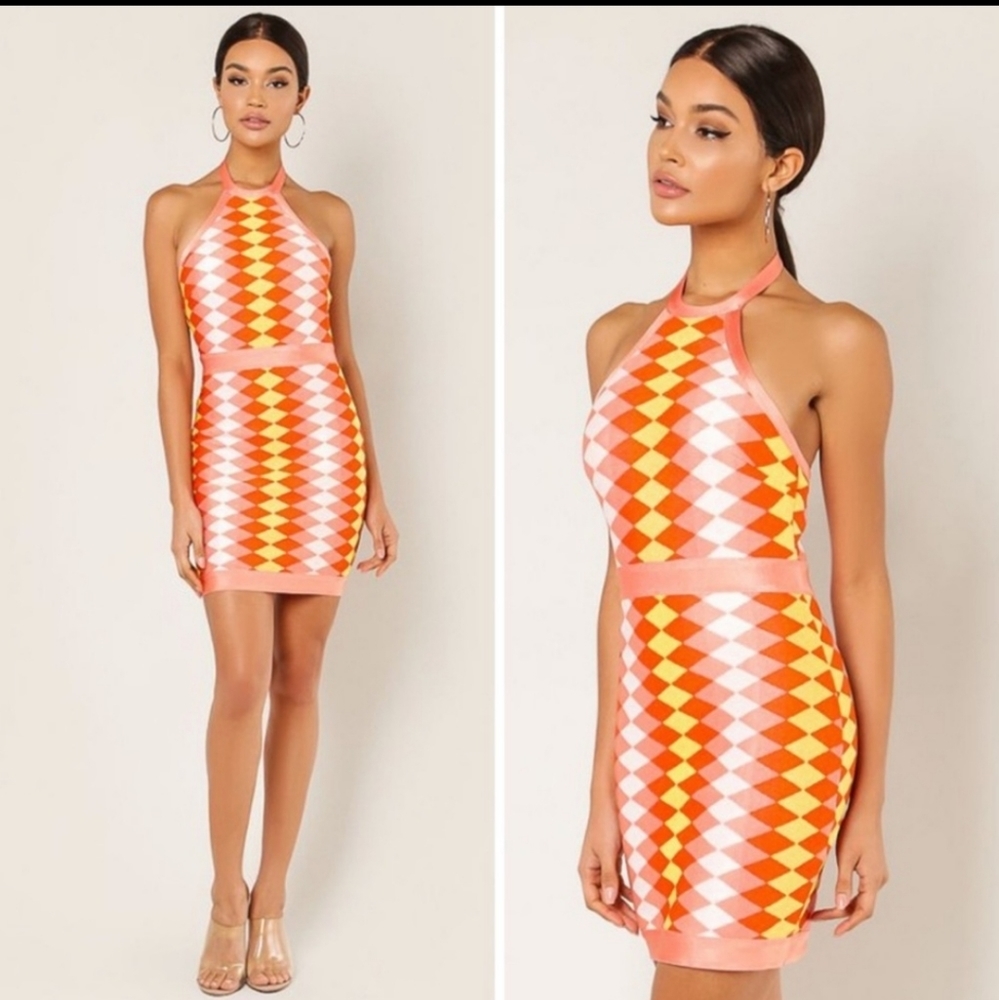 Wow couture bodycon dress